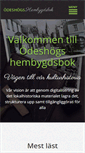 Mobile Screenshot of hembygdsbok.odeshog.se